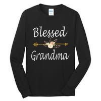 Blessed Grandma For Women Cute Mothers Day Gifts Tall Long Sleeve T-Shirt