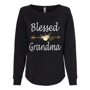 Blessed Grandma For Women Cute Mothers Day Gifts Womens California Wash Sweatshirt