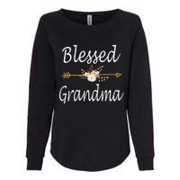 Blessed Grandma For Women Cute Mothers Day Gifts Womens California Wash Sweatshirt