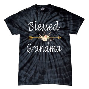 Blessed Grandma For Women Cute Mothers Day Gifts Tie-Dye T-Shirt