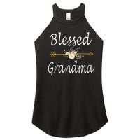 Blessed Grandma For Women Cute Mothers Day Gifts Women's Perfect Tri Rocker Tank