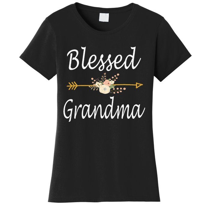 Blessed Grandma For Women Cute Mothers Day Gifts Women's T-Shirt