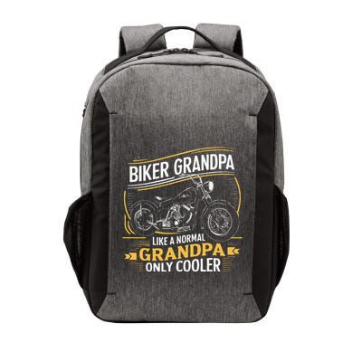 Biker Grandpa FatherS Day Like A Normal Grandpa Motorcycle Vector Backpack