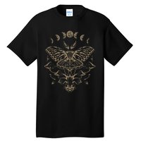 Butterfly Grunge Fairycore Aesthetic Luna Moth Mushrooms Tall T-Shirt