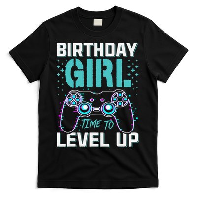 Birthday Gift For Time to Level Up Cool Video Game Bday T-Shirt