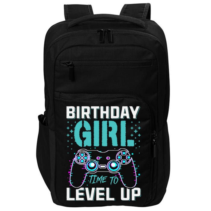 Birthday Gift For Time to Level Up Cool Video Game Bday Impact Tech Backpack