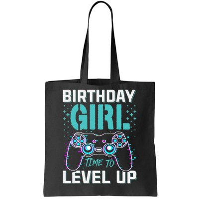 Birthday Gift For Time to Level Up Cool Video Game Bday Tote Bag