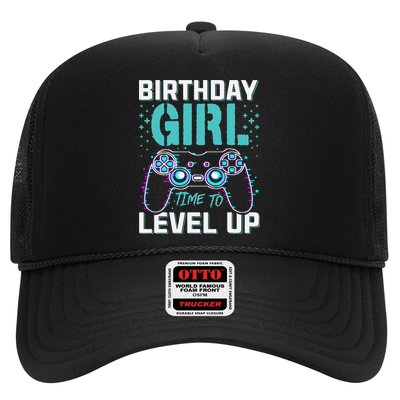 Birthday Gift For Time to Level Up Cool Video Game Bday Trucker Hat