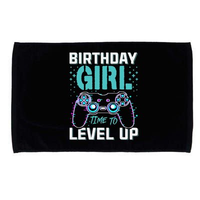 Birthday Gift For Time to Level Up Cool Video Game Bday Microfiber Hand Towel