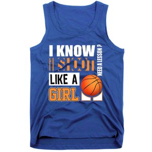 Basketball Gift Funny Shoot Like A Gift Tank Top