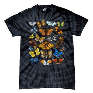 Butterfly Gift For Men Women Kids Butterfly Lover Collection Tie-Dye T-Shirt