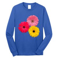 blooming gerbera flower daisies gerberas daisy flowery Long Sleeve Shirt