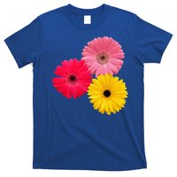 blooming gerbera flower daisies gerberas daisy flowery T-Shirt