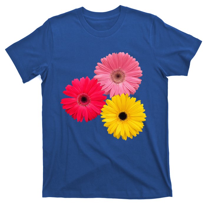 blooming gerbera flower daisies gerberas daisy flowery T-Shirt