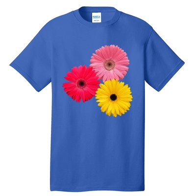 blooming gerbera flower daisies gerberas daisy flowery Tall T-Shirt