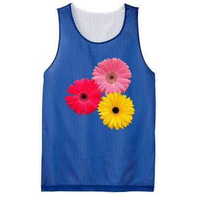 blooming gerbera flower daisies gerberas daisy flowery Mesh Reversible Basketball Jersey Tank