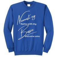 Bossie Gift Funny Namastay For Yoga And Dog Lovers Meaningful Gift Sweatshirt