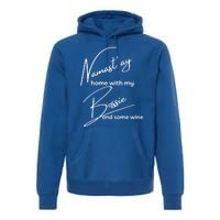 Bossie Gift Funny Namastay For Yoga And Dog Lovers Meaningful Gift Premium Hoodie