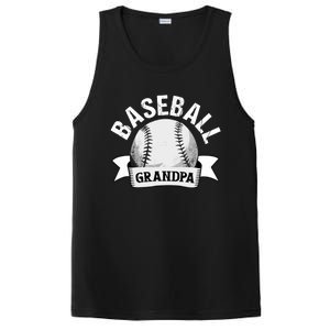 Baseball Grandpa - Funny Baseball Grandfather PosiCharge Competitor Tank