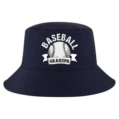 Baseball Grandpa - Funny Baseball Grandfather Cool Comfort Performance Bucket Hat