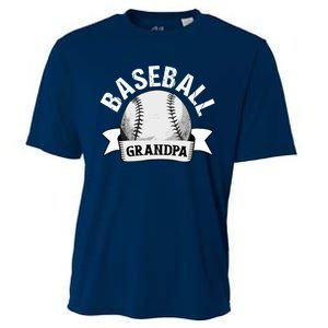 Baseball Grandpa - Funny Baseball Grandfather Cooling Performance Crew T-Shirt