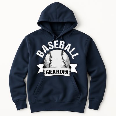 Baseball Grandpa - Funny Baseball Grandfather Hoodie