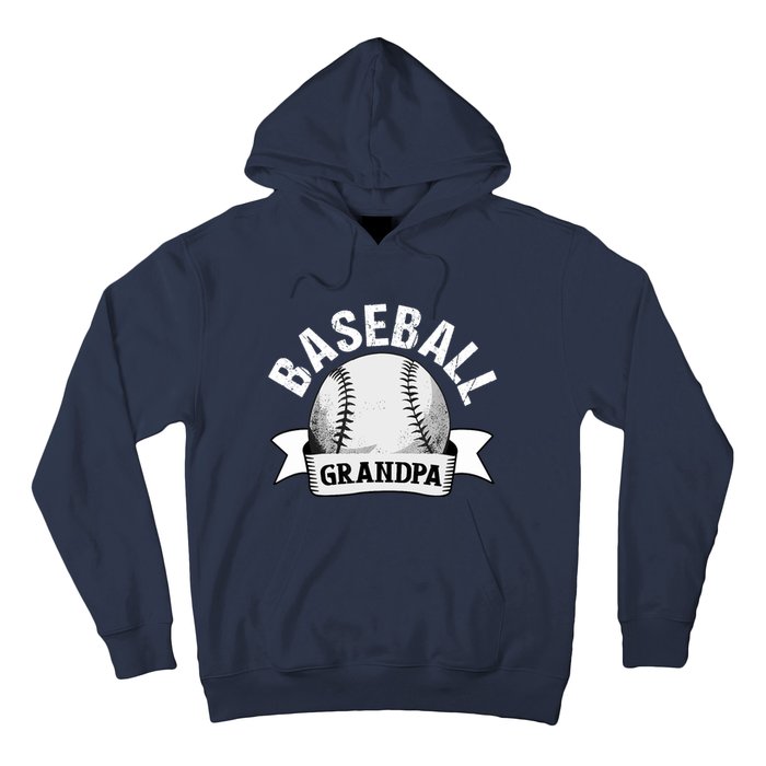 Baseball Grandpa - Funny Baseball Grandfather Hoodie