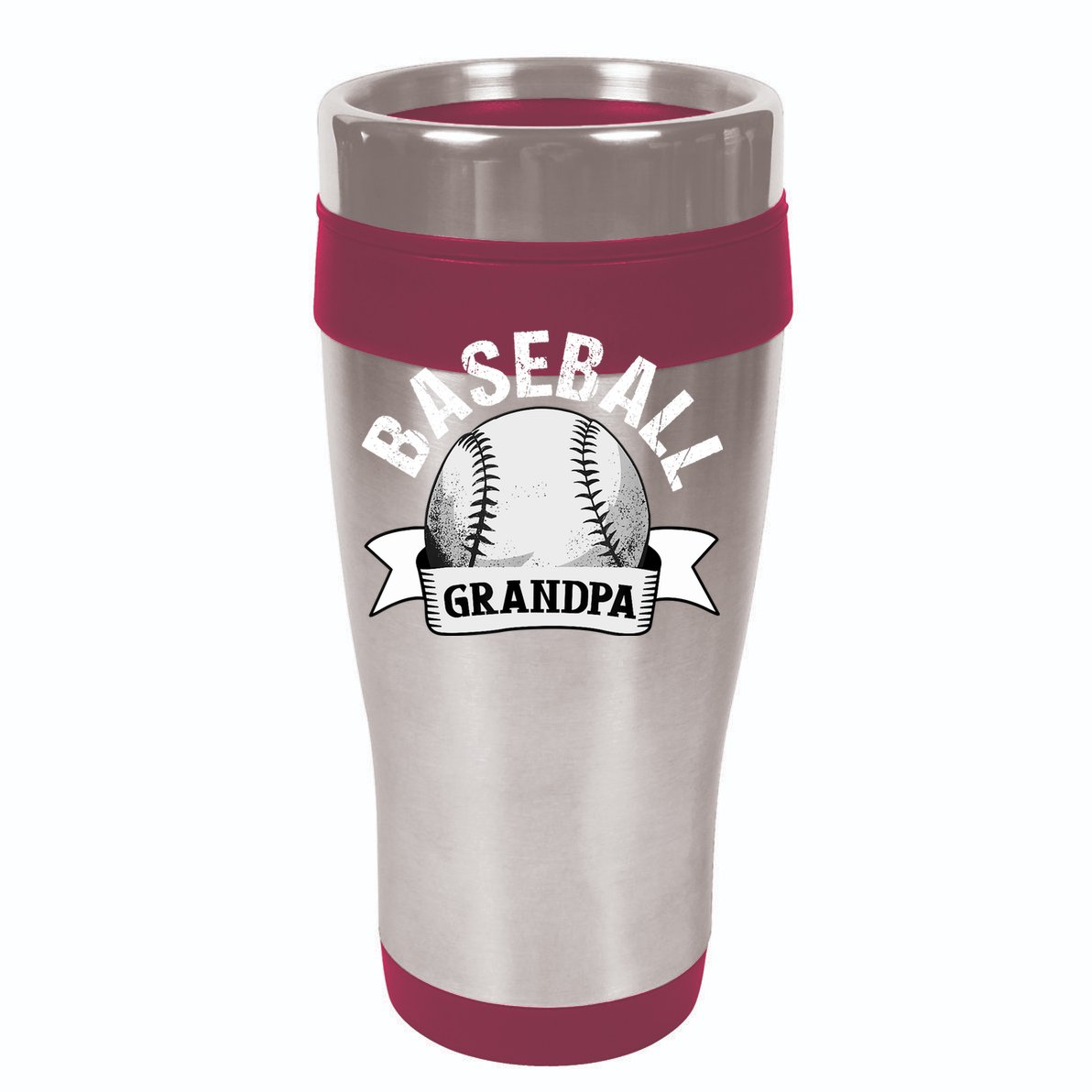 Baseball Grandpa - Funny Baseball Grandfather Sustainable Bucket Hat