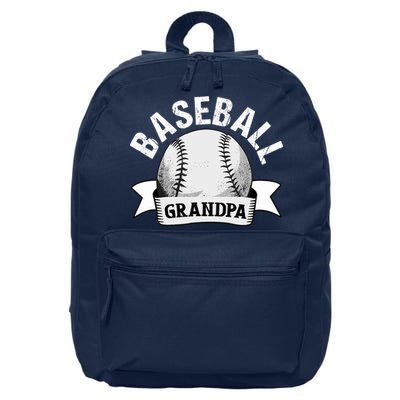 Baseball Grandpa - Funny Baseball Grandfather 16 in Basic Backpack