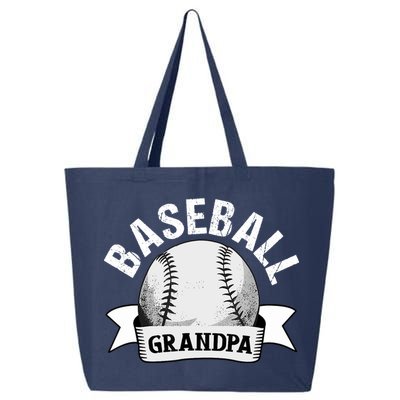 Baseball Grandpa - Funny Baseball Grandfather 25L Jumbo Tote