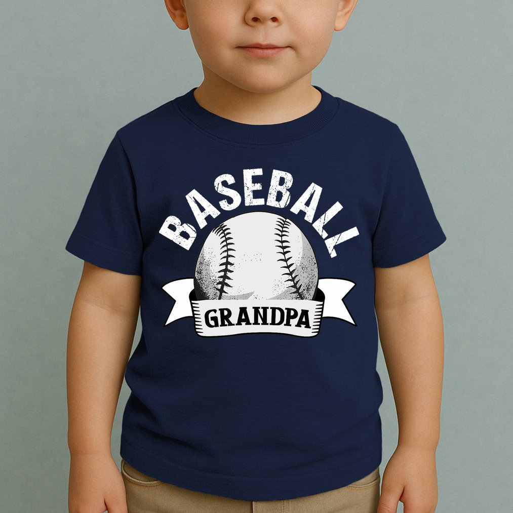 Baseball Grandpa - Funny Baseball Grandfather Toddler T-Shirt