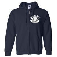 Baseball Grandpa - Funny Baseball Grandfather Full Zip Hoodie