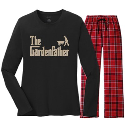 Best Gardening Father Gifts The Gardenfather Women's Long Sleeve Flannel Pajama Set 