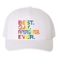 Best Gay Firefighter Ever Gay Gender Equality Funny Yupoong Adult 5-Panel Trucker Hat