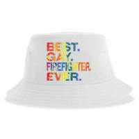 Best Gay Firefighter Ever Gay Gender Equality Funny Sustainable Bucket Hat