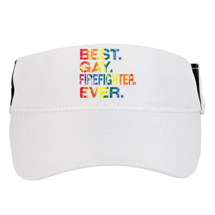 Best Gay Firefighter Ever Gay Gender Equality Funny Adult Drive Performance Visor