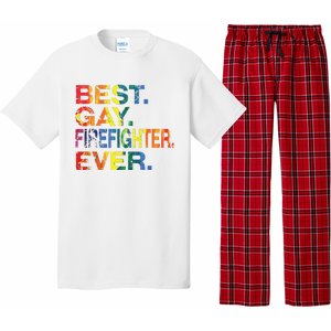 Best Gay Firefighter Ever Gay Gender Equality Funny Pajama Set