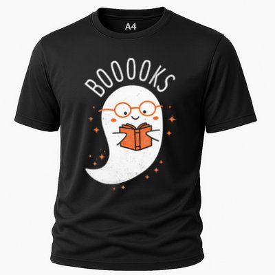 Booooks Ghost Funny Halloween Teacher Book Library Reading Performance Shirt