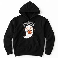 Booooks Ghost Funny Halloween Teacher Book Library Reading Hoodie