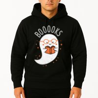 Booooks Ghost Funny Halloween Teacher Book Library Reading Hoodie