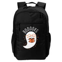 Booooks Ghost Funny Halloween Teacher Book Library Reading Backpack