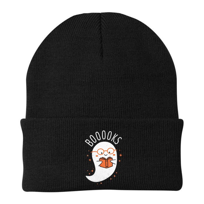 Booooks Ghost Funny Halloween Teacher Book Library Reading Beanie