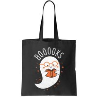 Booooks Ghost Funny Halloween Teacher Book Library Reading Bag