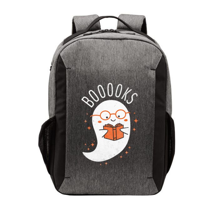 Booooks Ghost Funny Halloween Teacher Book Library Reading Vector Backpack