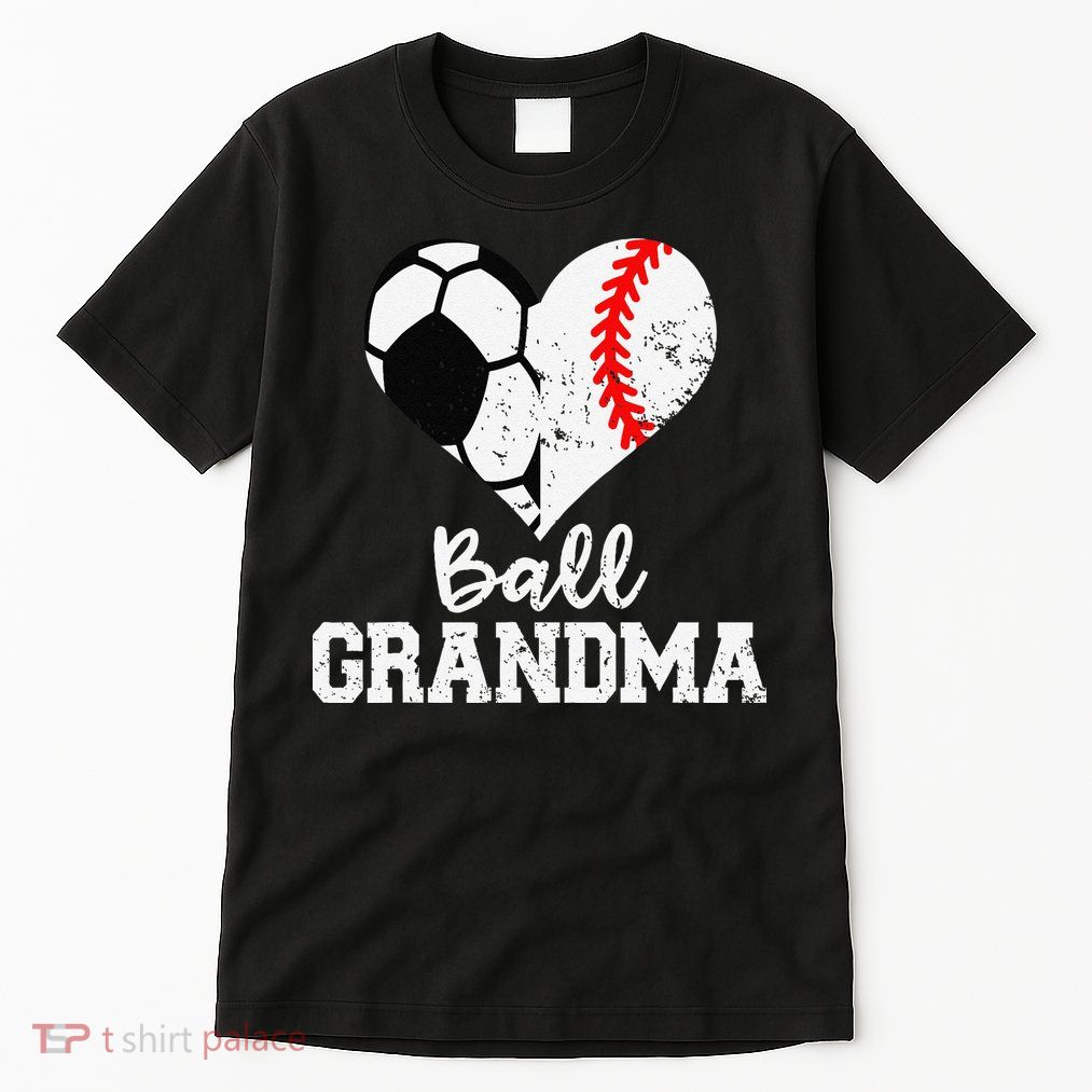 Ball Grandma Funny Soccer Baseball Grandma Tall T-Shirt