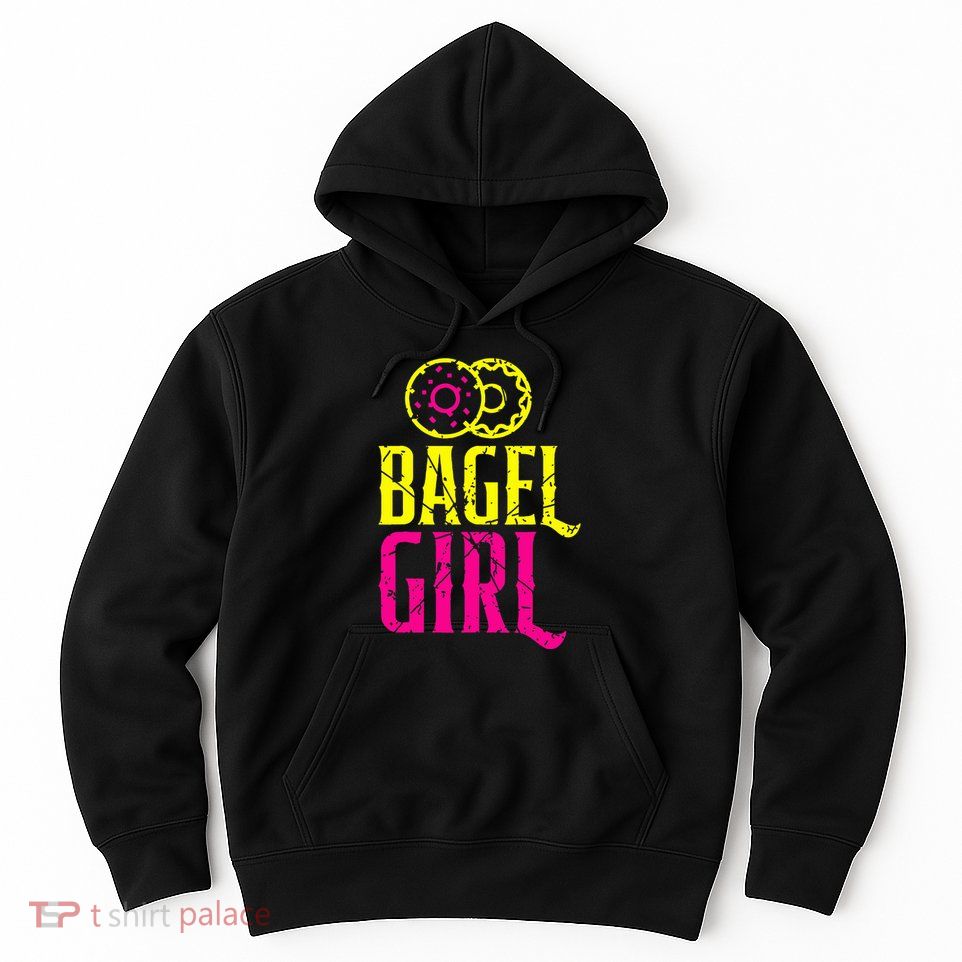 Bagel Girl Funny Bagel Lover Costume Hoodie