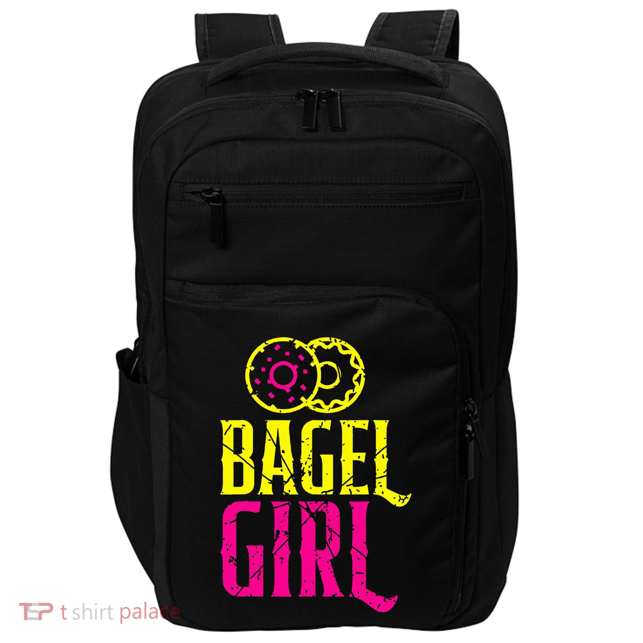 Bagel Girl Funny Bagel Lover Costume Impact Tech Backpack