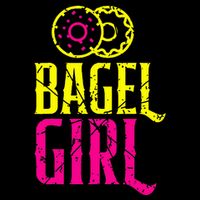 Bagel Girl Funny Bagel Lover Costume Zip Tote Bag