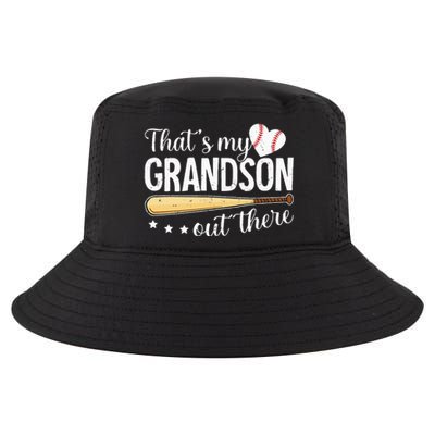 Baseball Grandma Funny Thats My Grandson Out There Baseball Cool Comfort Performance Bucket Hat