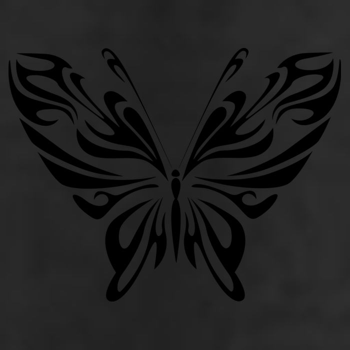 Butterfly Goth Fairy Grunge Graphic Symbol 11oz C Handle Ceramic Mug